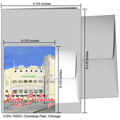 Comiskey Park, Chicago, Greeting Card (7650G)