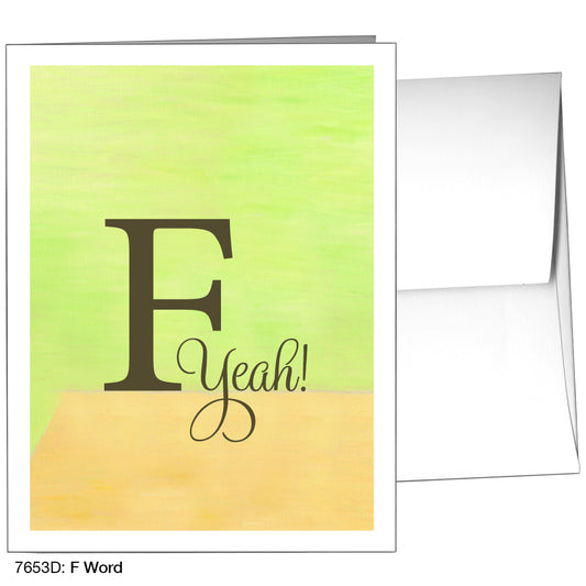 F Word, Greeting Card (7653D)