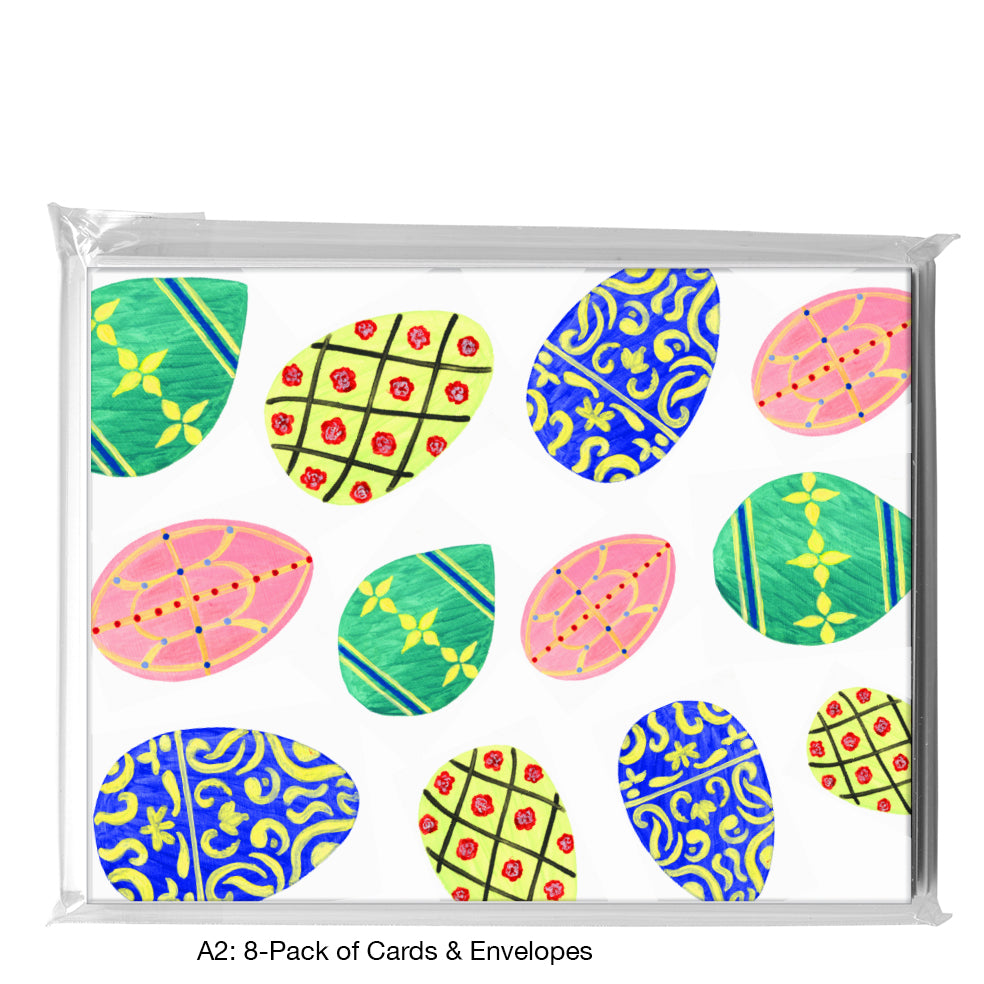 Egg Collection 2, Greeting Card (7669D)