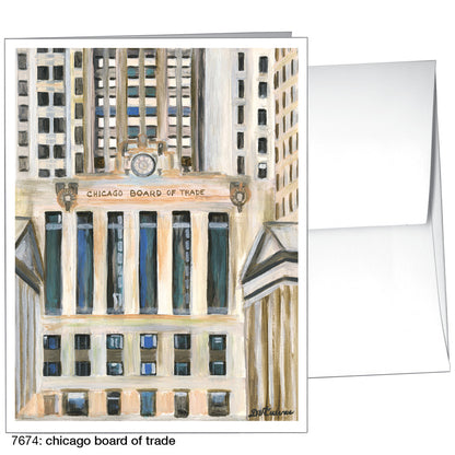 Chicago Board Of Trade, Greeting Card (7674)