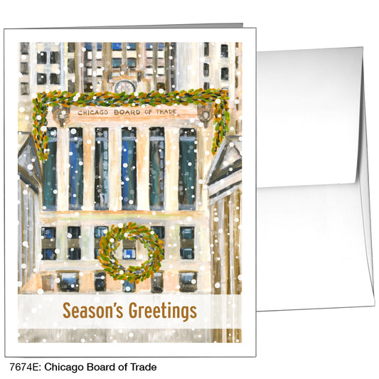 Chicago Board Of Trade, Greeting Card (7674E)
