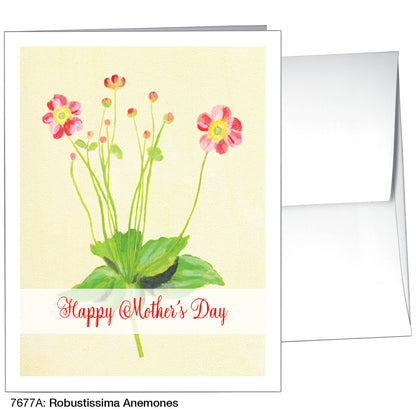 Robustissima Anemones, Greeting Card (7677A)