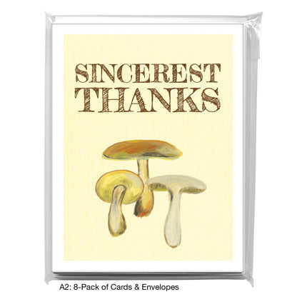 Mushrooms, Greeting Card (7679A)