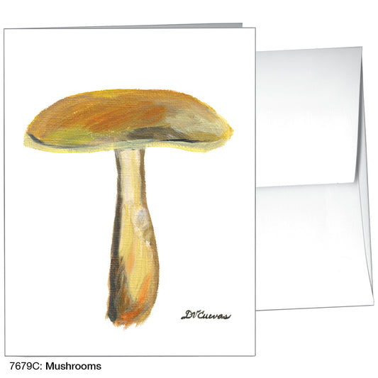 Mushrooms, Greeting Card (7679C)