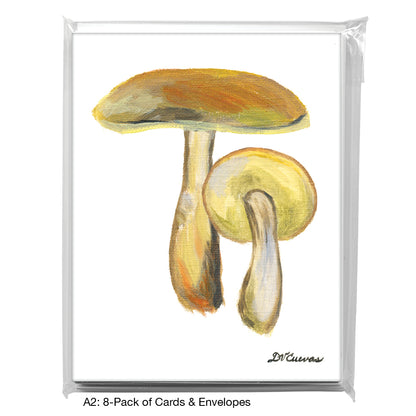 Mushrooms, Greeting Card (7679D)