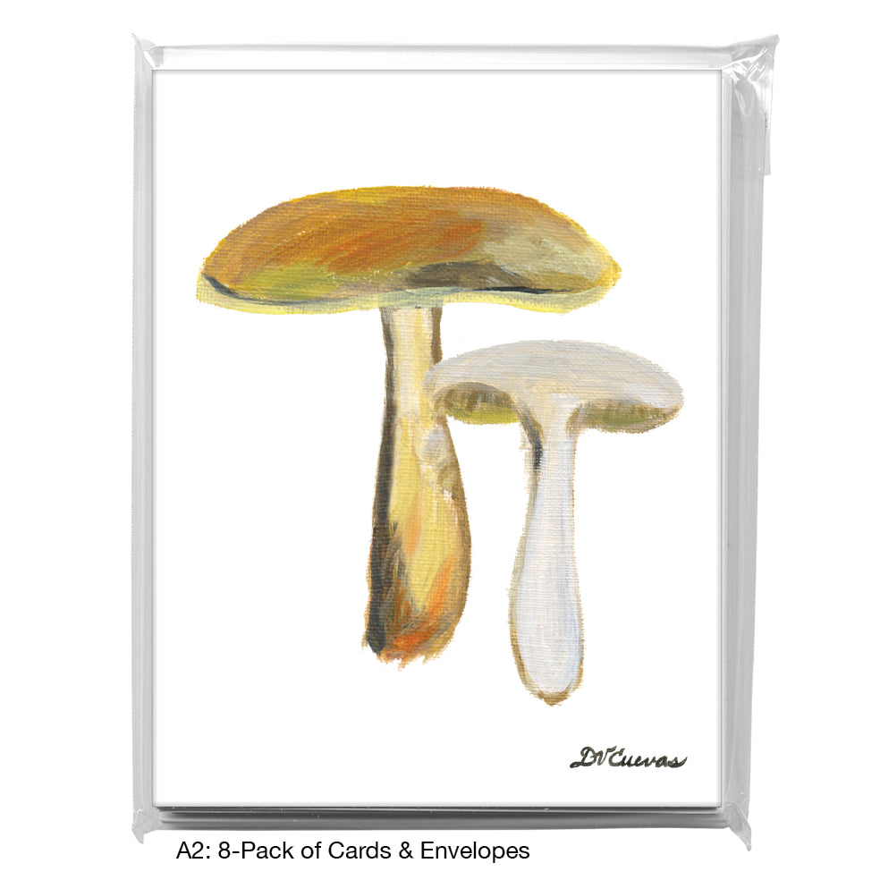 Mushrooms, Greeting Card (7679E)