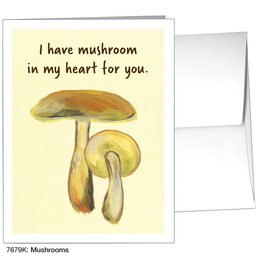 Mushrooms, Greeting Card (7679K)