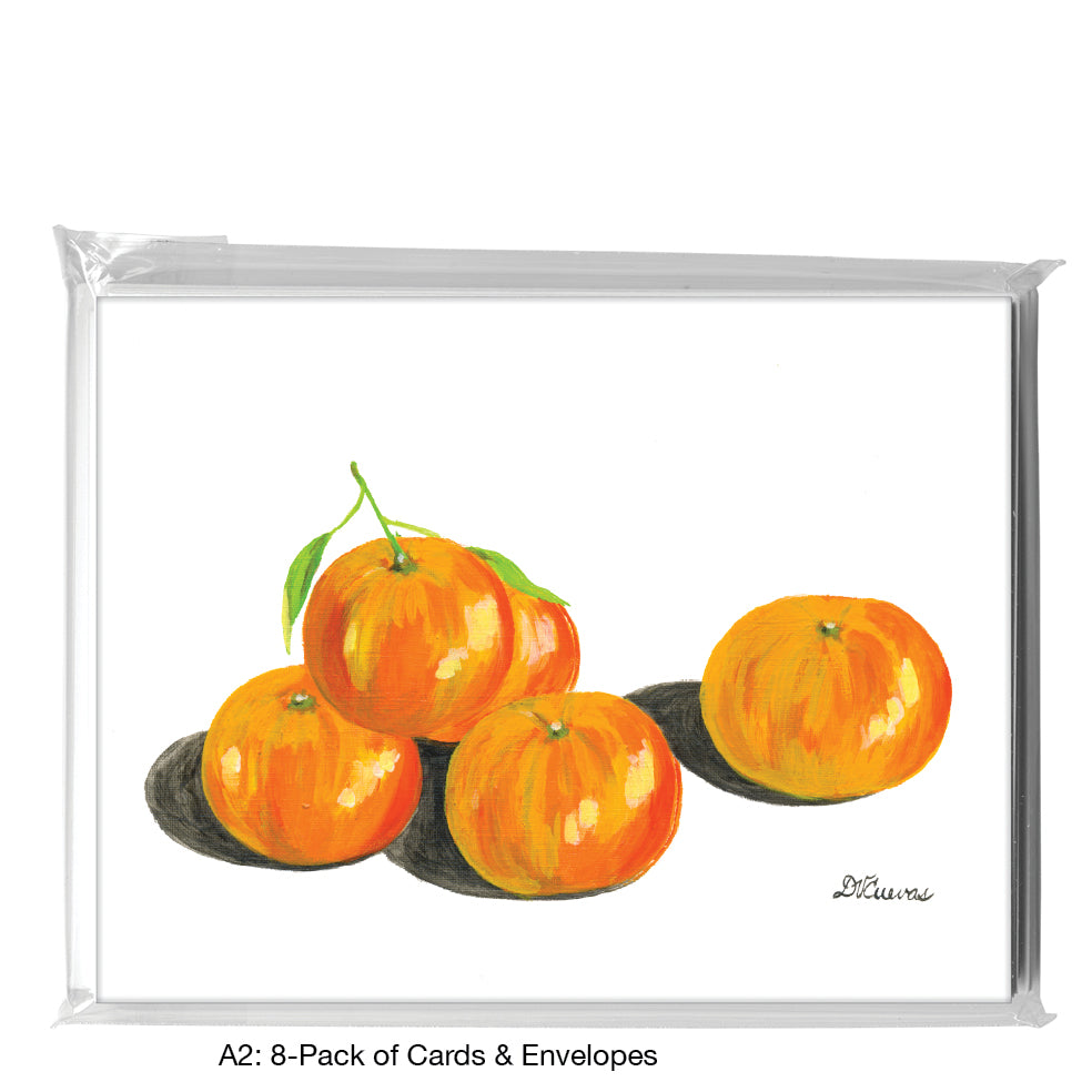Tangerines, Greeting Card (7684)