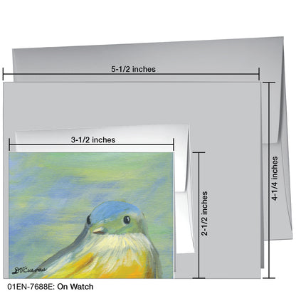 On Watch, Greeting Card (7688E)