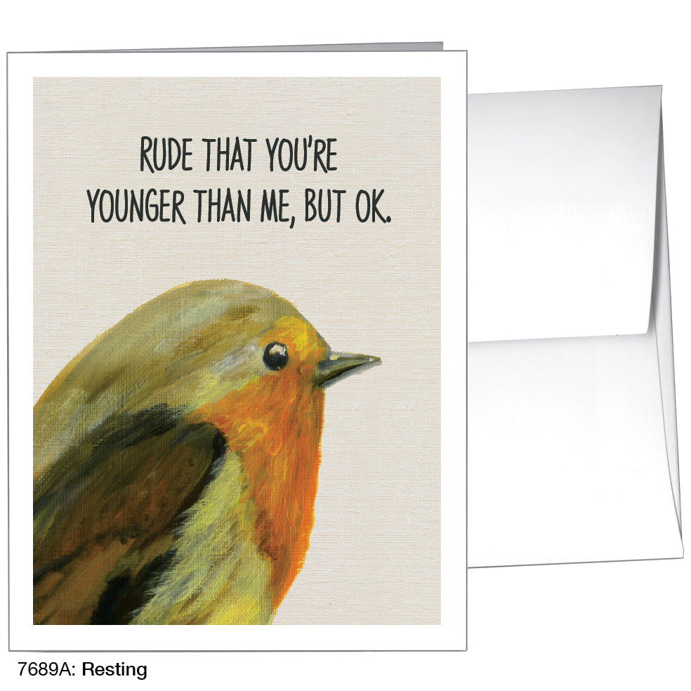 Resting, Greeting Card (7689A)