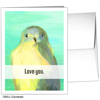 Cornered, Greeting Card (7690J)
