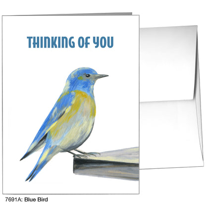 Blue Bird, Greeting Card (7691A)