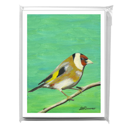 Branched Goldfinch, Greeting Card (7693E)