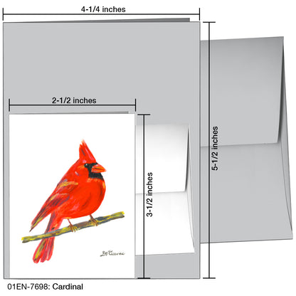 Cardinal, Greeting Card (7698)