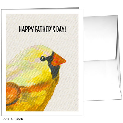 Finch, Greeting Card (7700A)