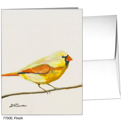 Finch, Greeting Card (7700E)