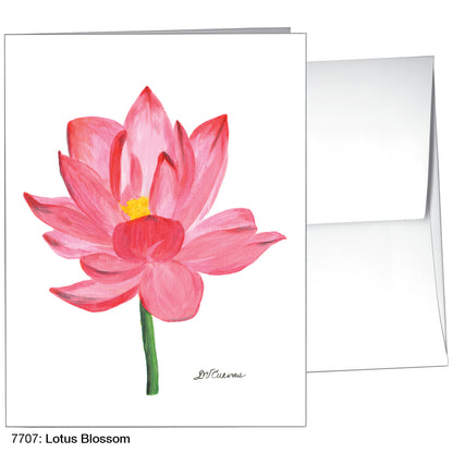 Lotus Blossom, Greeting Card (7707)