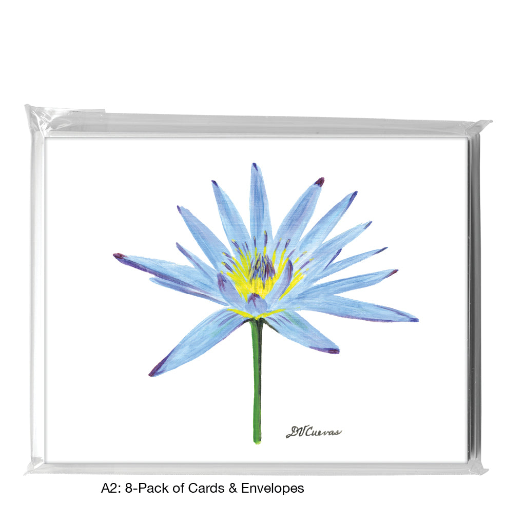 Tropical Lily, Greeting Card (7709)