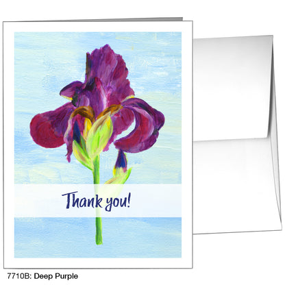 Deep Purple, Greeting Card (7710B)