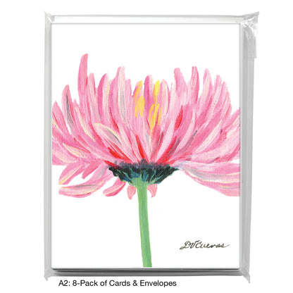 Pink Chrysanthemum, Greeting Card (7711H)