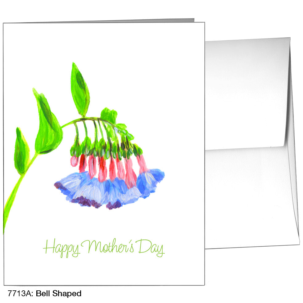 Bell Shaped, Greeting Card (7713A)