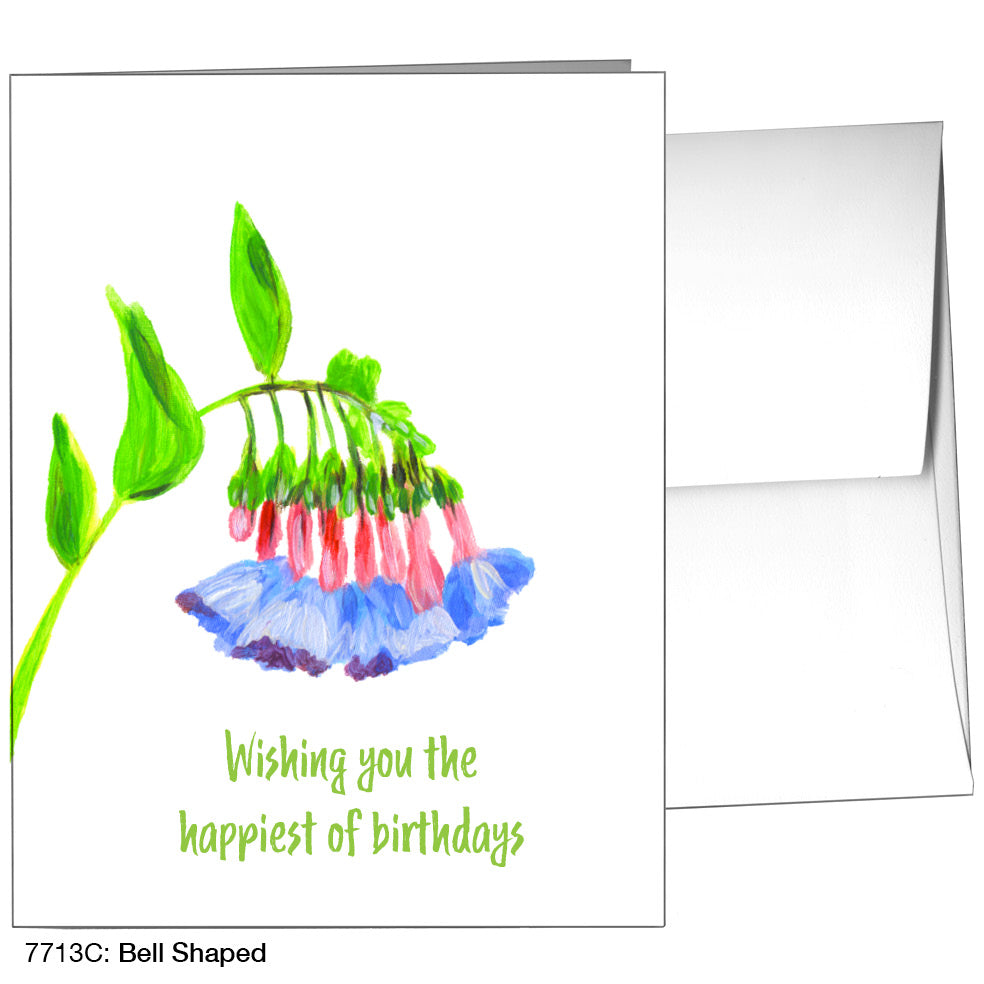Bell Shaped, Greeting Card (7713C)