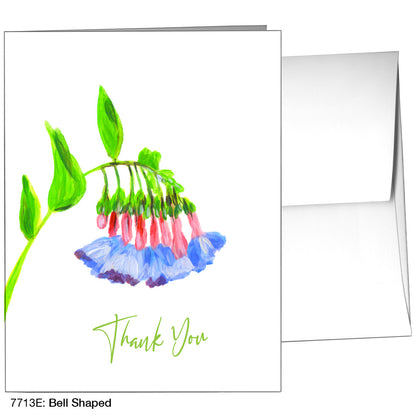 Bell Shaped, Greeting Card (7713E)