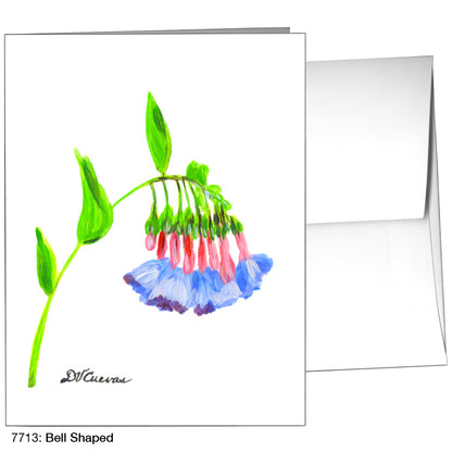 Bell Shaped, Greeting Card (7713)