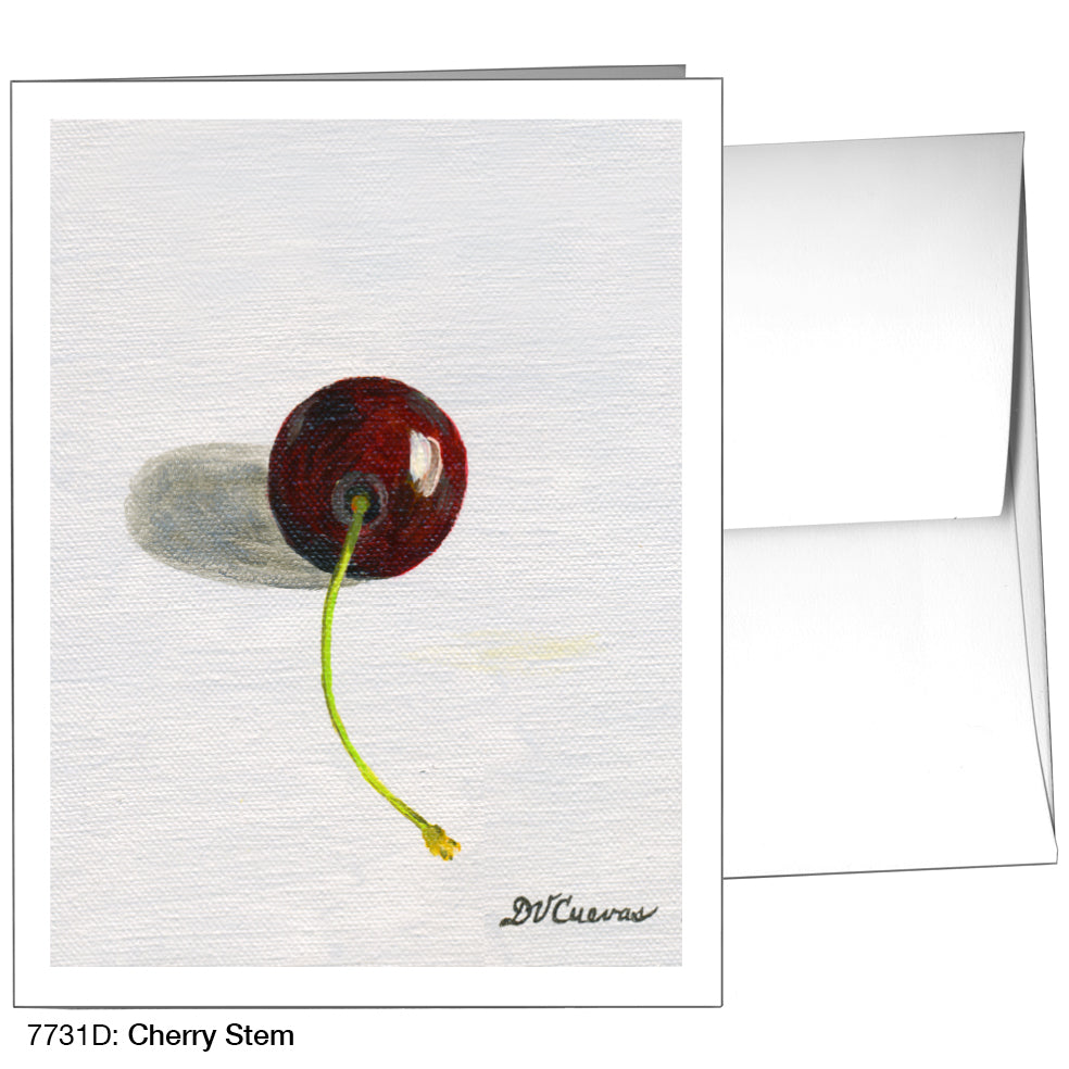 Cherry Stem, Greeting Card (7731D)