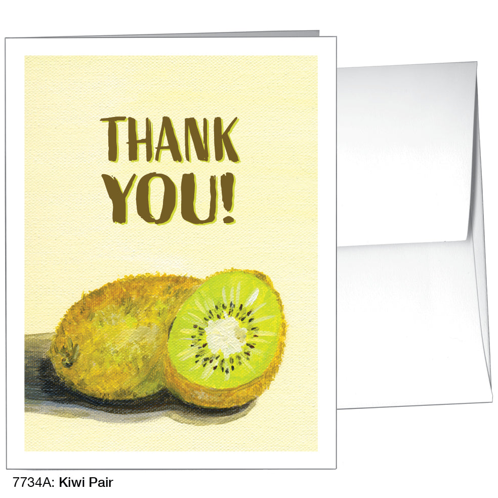 Kiwi Pair, Greeting Card (7734A)