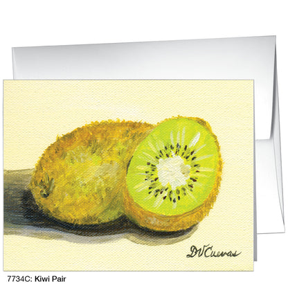 Kiwi Pair, Greeting Card (7734C)
