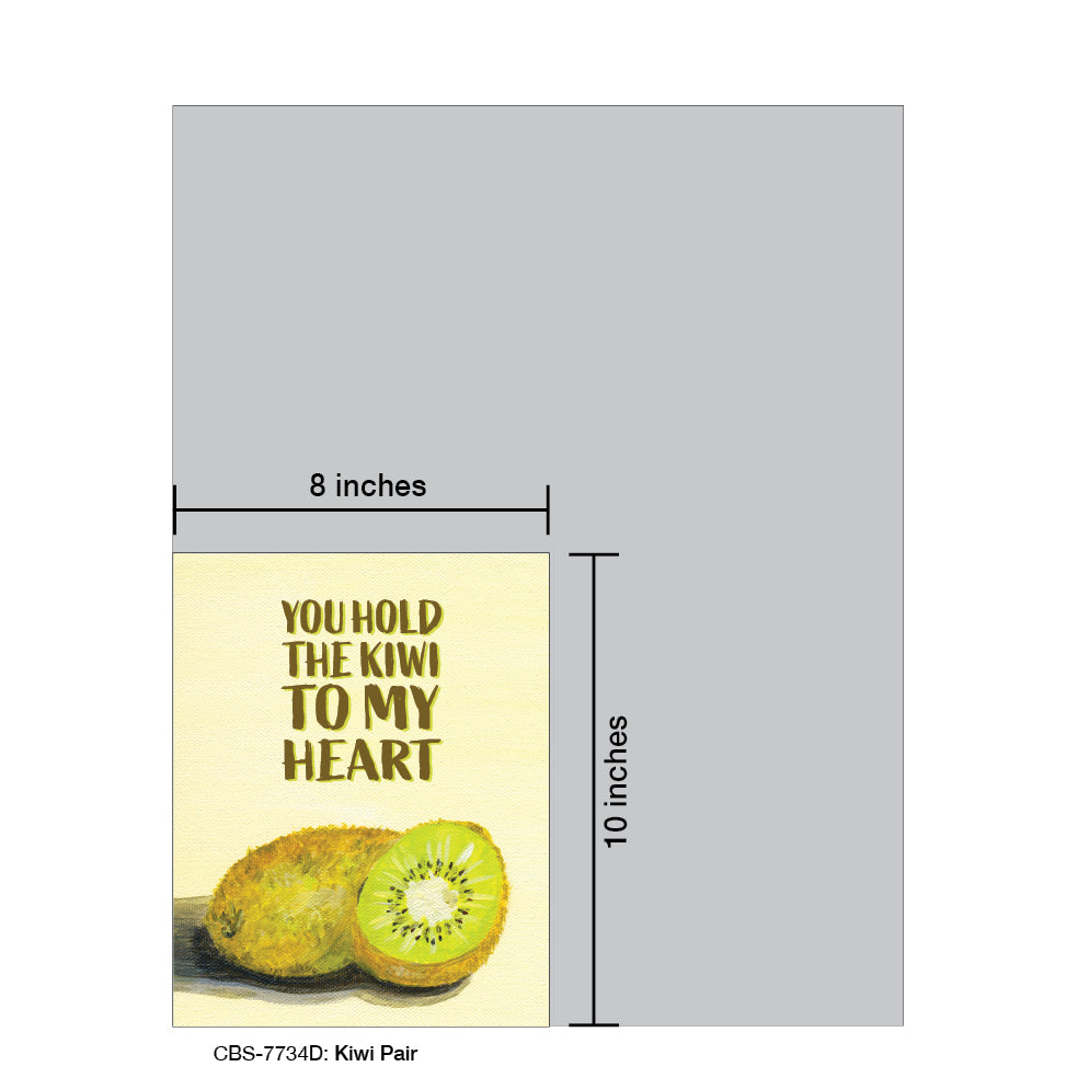 Kiwi Pair, Card Board (7734D)