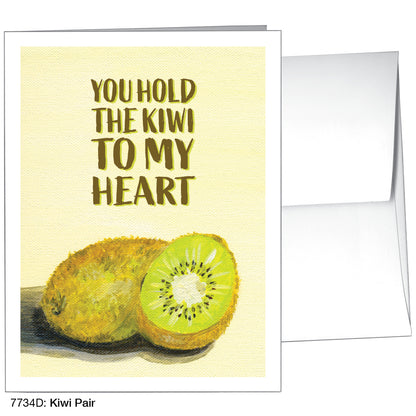 Kiwi Pair, Greeting Card (7734D)