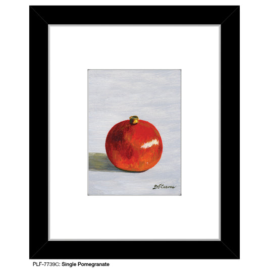 Single Pomegranate, Print (#7739C)