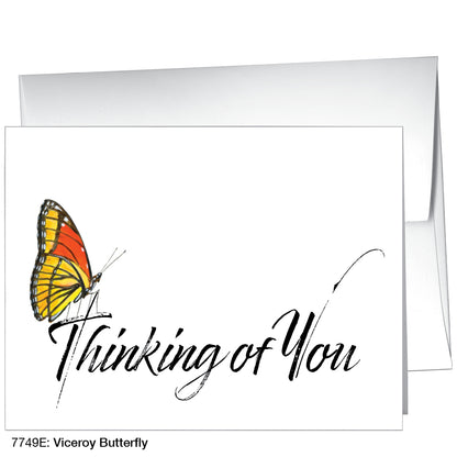 Viceroy Butterfly, Greeting Card (7749E)