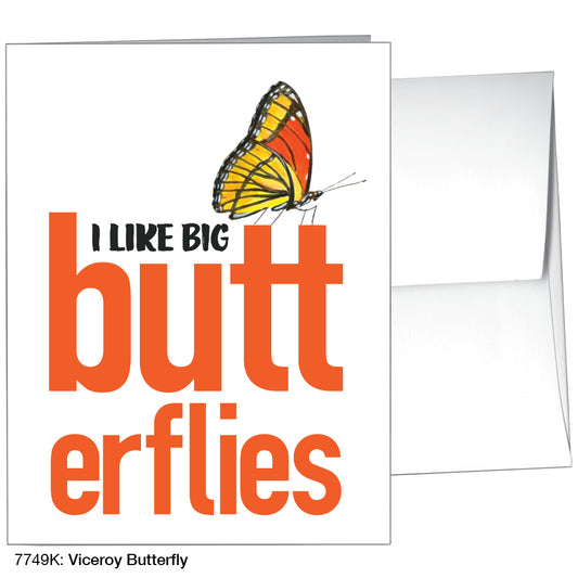 Viceroy Butterfly, Greeting Card (7749K)