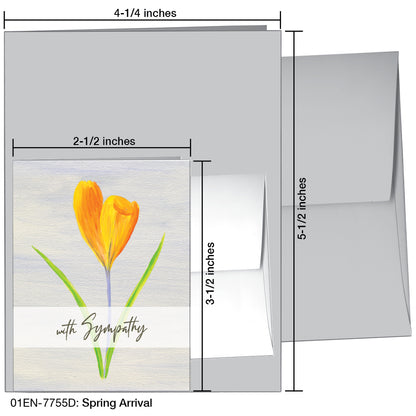 Spring Arrival, Greeting Card (7755D)