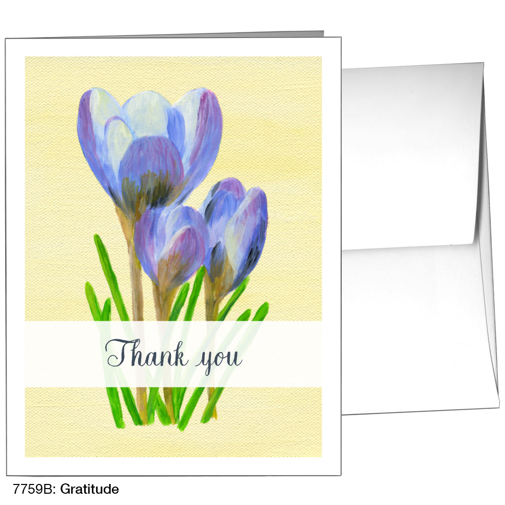 Gratitude, Greeting Card (7759B)