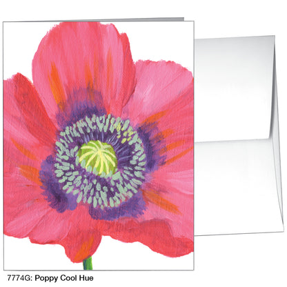 Poppy Cool Hue, Greeting Card (7774G)
