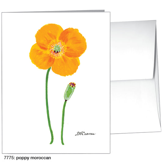 Poppy Moroccan, Greeting Card (7775)