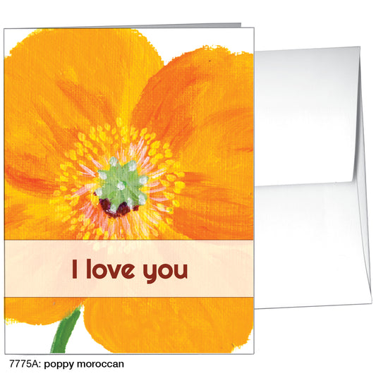 Poppy Moroccan, Greeting Card (7775A)