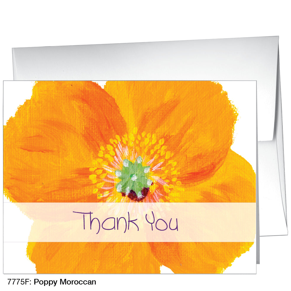 Poppy Moroccan, Greeting Card (7775F)