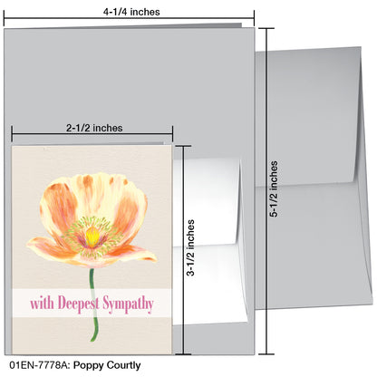 Poppy Courtly, Greeting Card (7778A)
