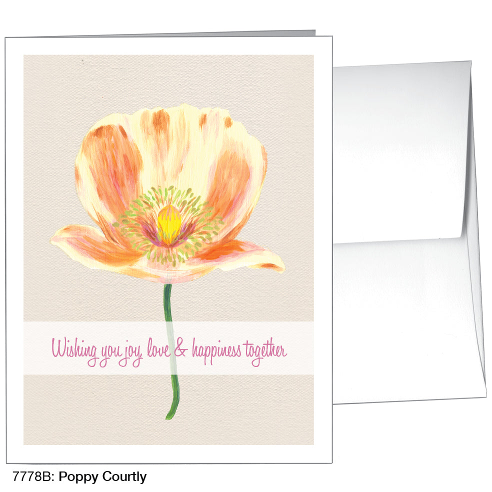Poppy Courtly, Greeting Card (7778B)