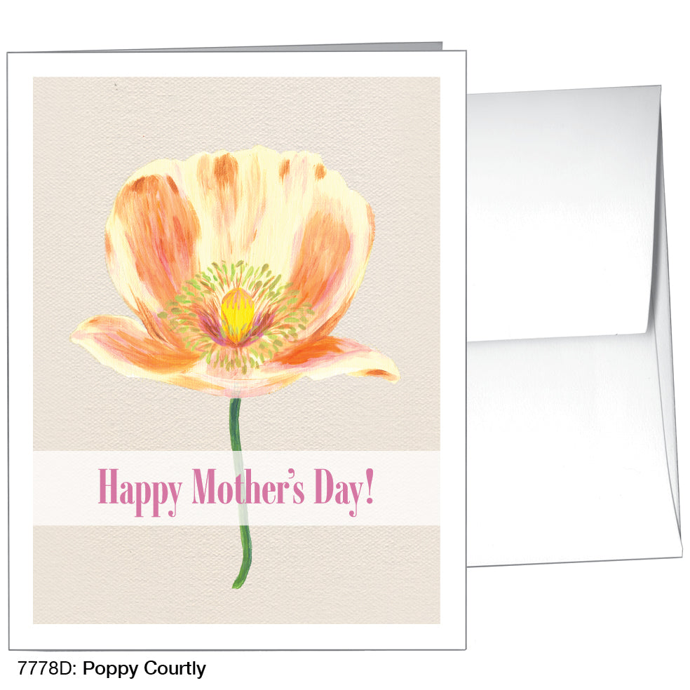 Poppy Courtly, Greeting Card (7778D)