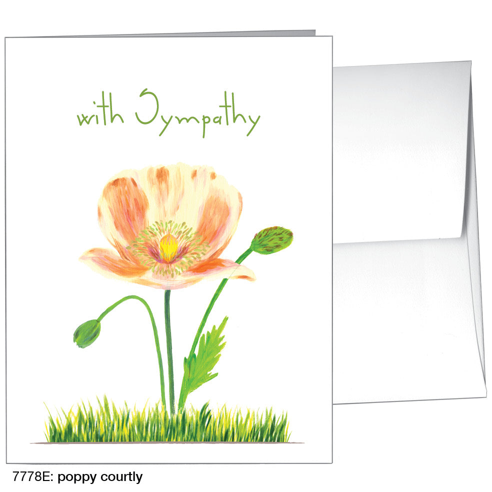 Poppy Courtly, Greeting Card (7778E)