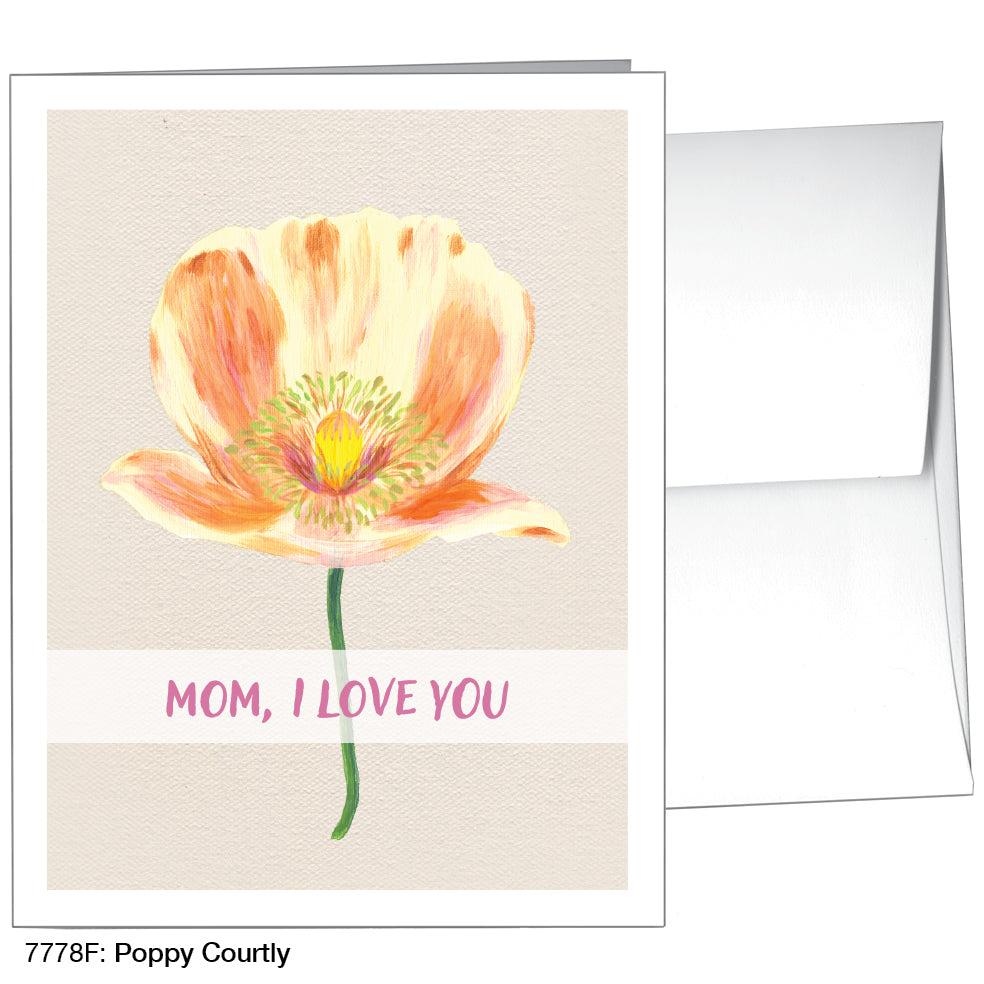 Poppy Courtly, Greeting Card (7778F)