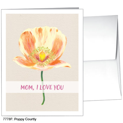 Poppy Courtly, Greeting Card (7778F)
