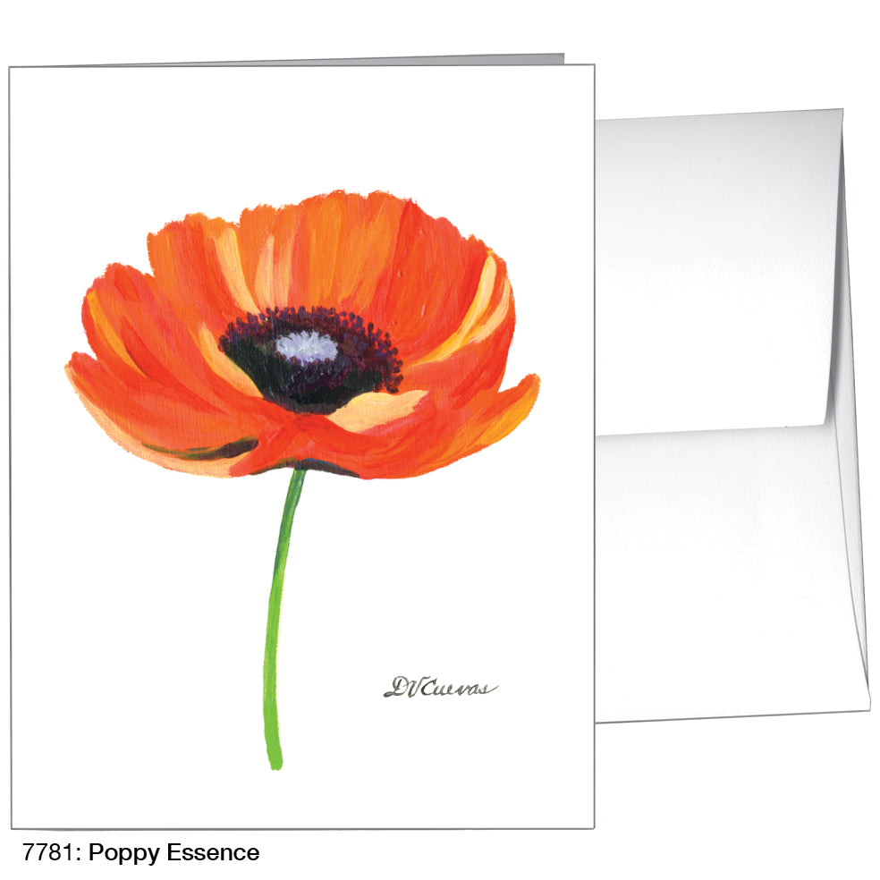 Poppy Essence, Greeting Card (7781)