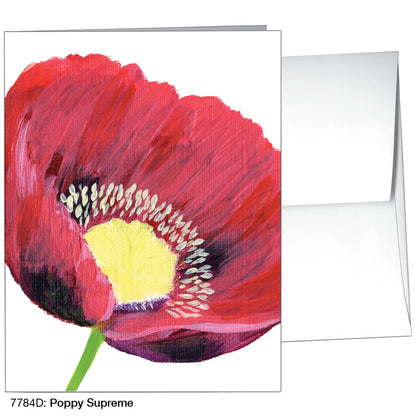Poppy Supreme, Greeting Card (7784D)
